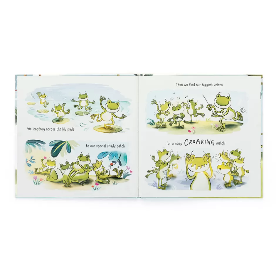 Jellycat Story Books<A Fantastic Day For Finnegan Frog Book