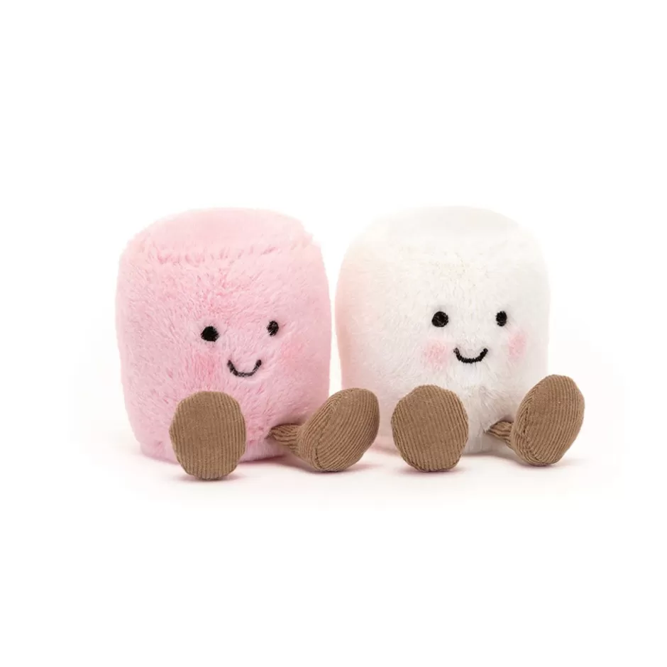 Jellycat Amuseables Food & Drink | Birthday Gifts<Amuseables Pink And White Marshmallows