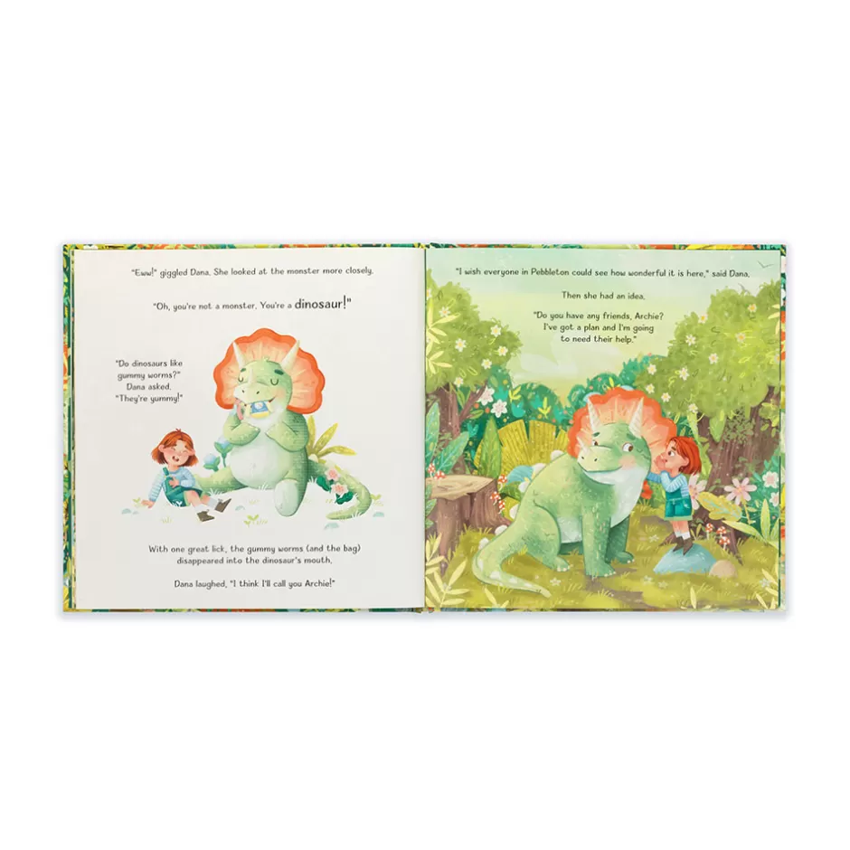 Jellycat Story Books<Archie, My Dinosaur Friend Book