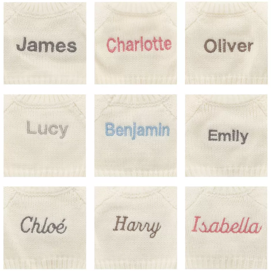 Jellycat Personalised Baby | Personalised Jumpers<Bartholomew Bear With Personalised Cream Jumper