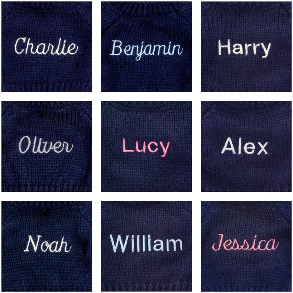 Jellycat Personalised Baby | Personalised Jumpers<Bartholomew Bear With Personalised Navy Jumper