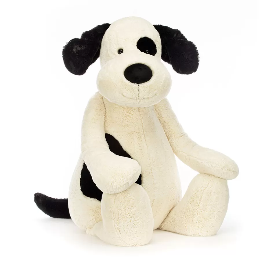 Jellycat Dogs & Puppies | Pets<Bashful Black & Cream Puppy