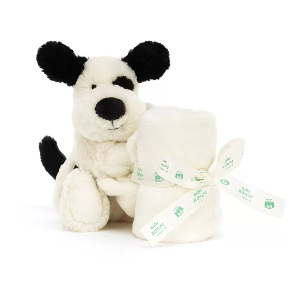 Jellycat Blankets, Comforters & Soothers<Bashful Black & Cream Puppy Soother