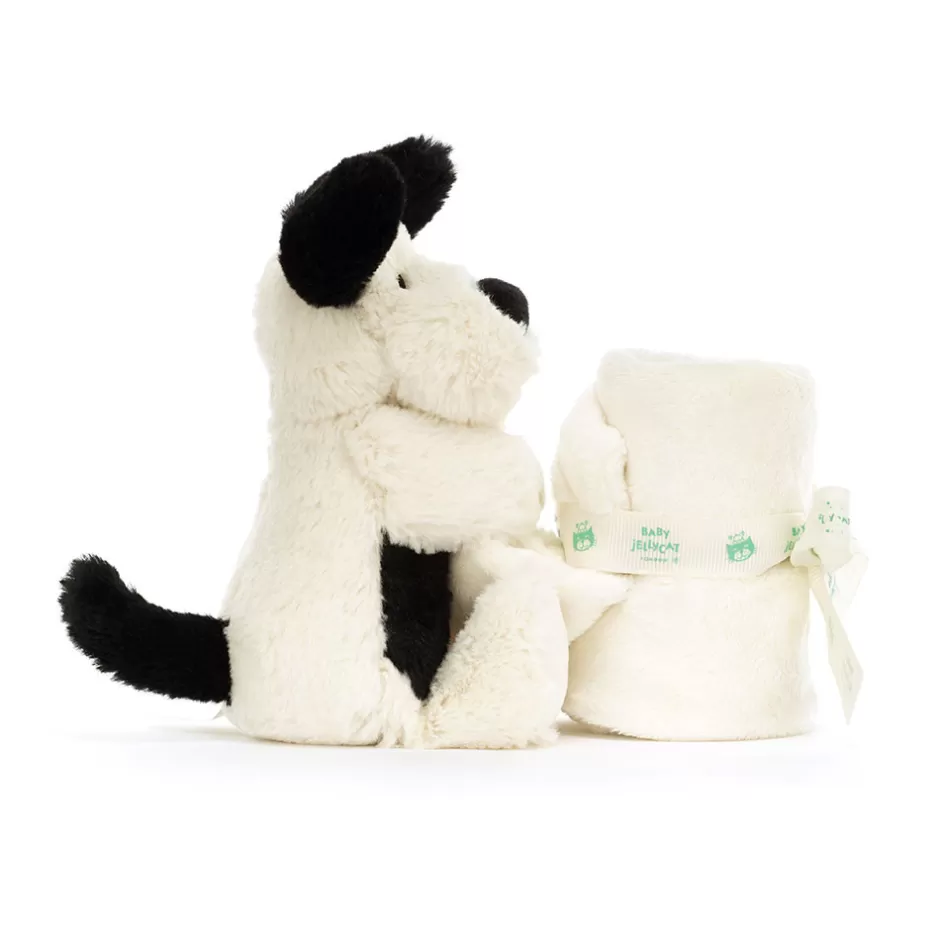 Jellycat Blankets, Comforters & Soothers<Bashful Black & Cream Puppy Soother