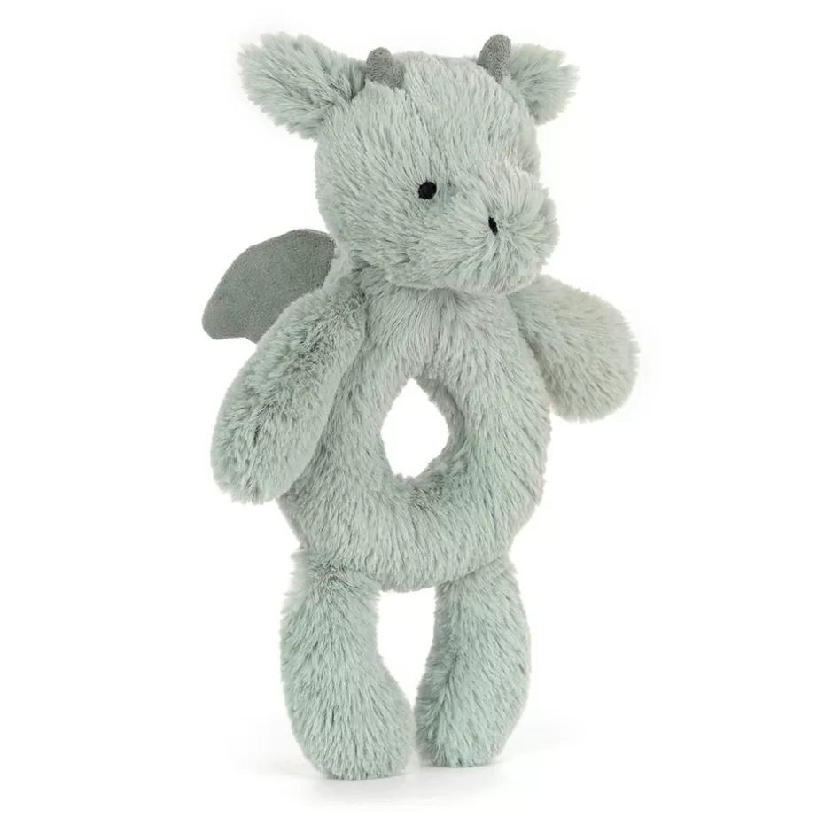 Jellycat Nursery & Activity Toys<Bashful Dragon Ring Rattle