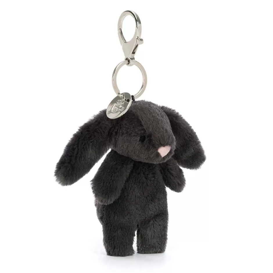 Jellycat Bag Charms | Bashful Bunnies<Bashful Inky Bunny Bag Charm