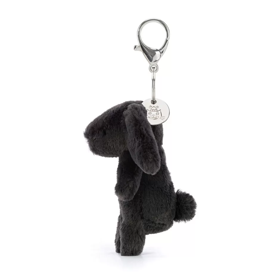 Jellycat Bag Charms | Bashful Bunnies<Bashful Inky Bunny Bag Charm