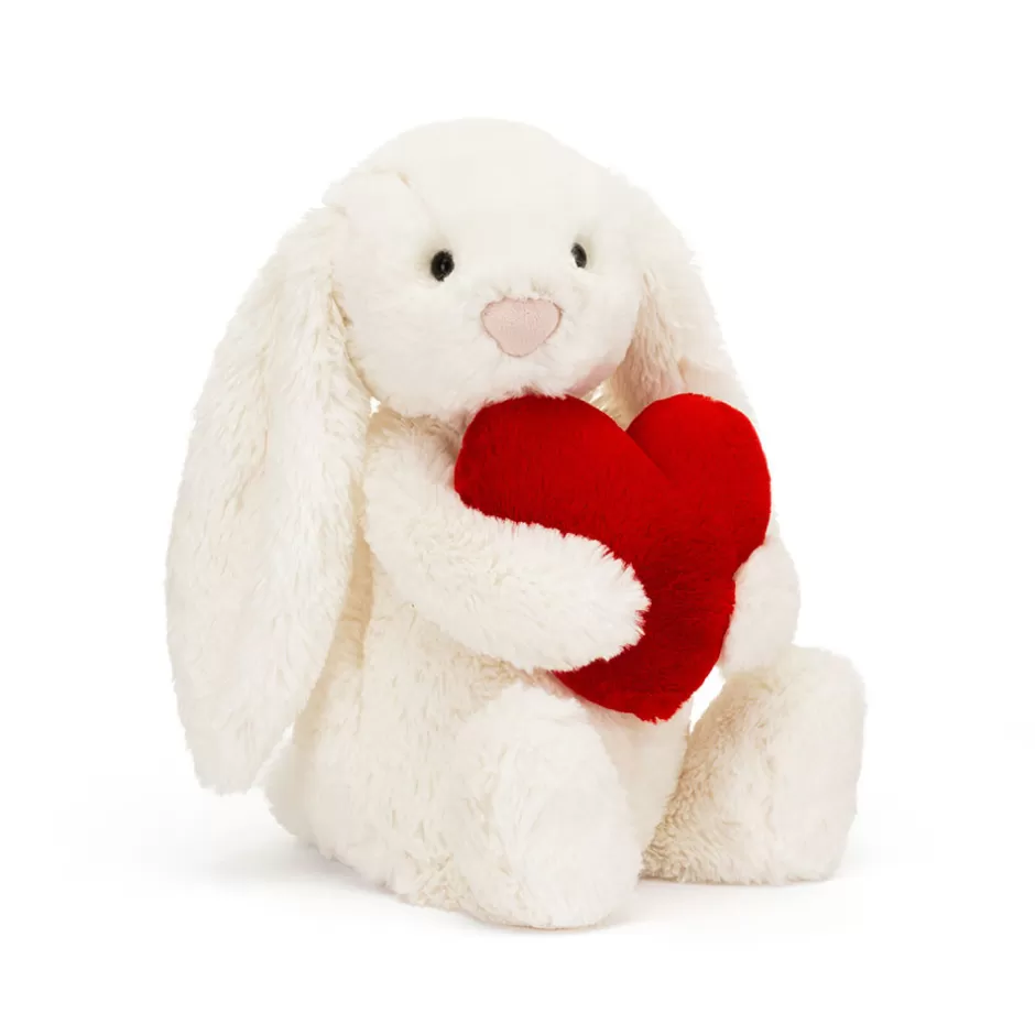 Jellycat Bunnies | Pets<Bashful Red Love Heart Bunny