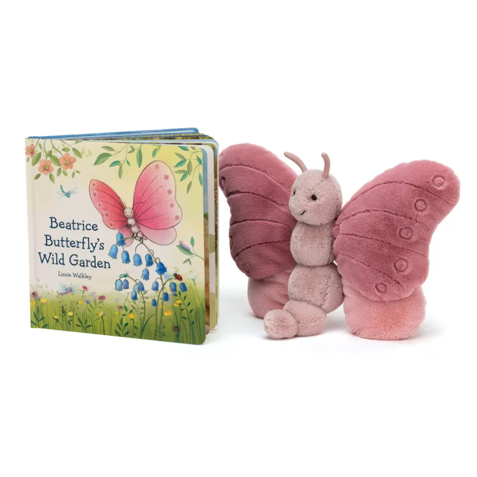 Jellycat Book & Toy Sets<Beatrice Butterfly's Wild Garden Book And Beatrice Butterfly