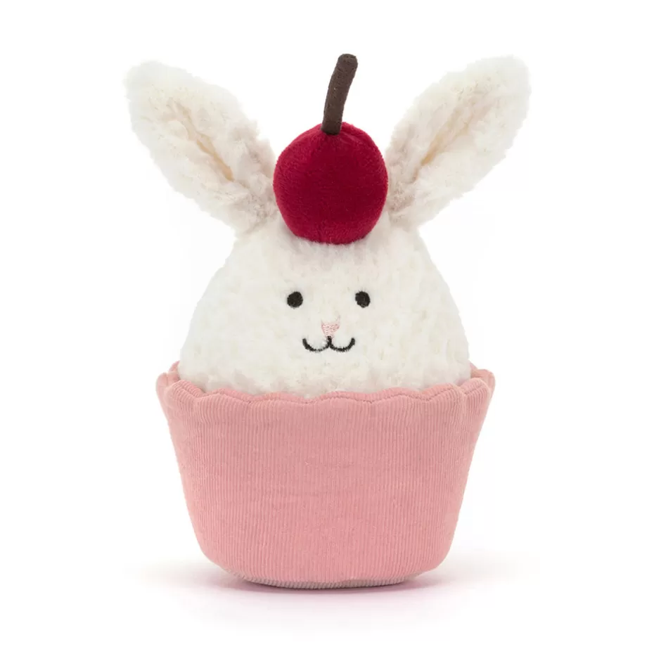 Jellycat Amuseables Food & Drink | Little Surprises<Dainty Dessert Bunny Cupcake