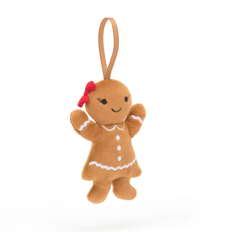 Jellycat Amuseables Food & Drink | Food & Drink<Festive Folly Gingerbread Ruby