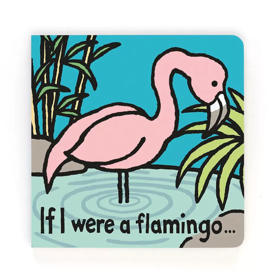 Jellycat If I Were Books<If I Were A Flamingo Board Book