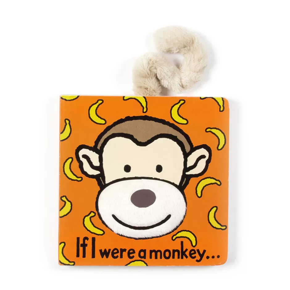 Jellycat If I Were Books<If I Were A Monkey Board Book