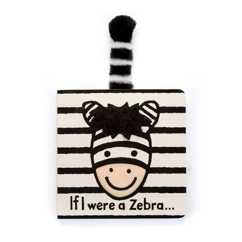 Jellycat If I Were Books<If I Were A Zebra Board Book