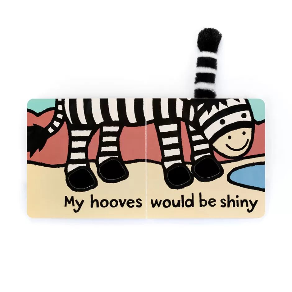 Jellycat If I Were Books<If I Were A Zebra Board Book