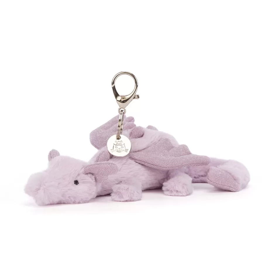 Jellycat Bag Charms | Best Sellers<Lavender Dragon Bag Charm