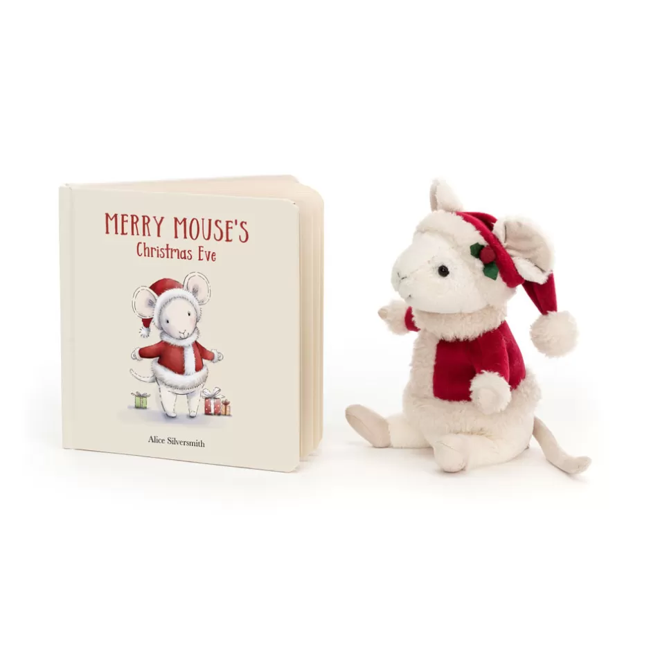 Jellycat Book & Toy Sets<Merry Mouse's Christmas Eve Book And Merry Mouse