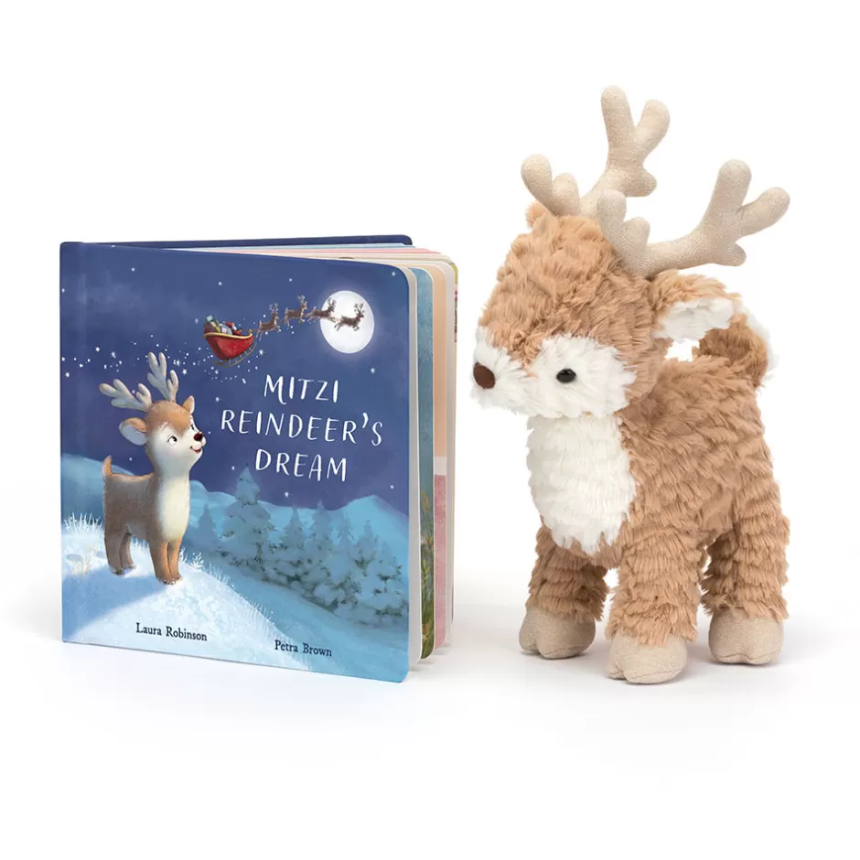 Jellycat Book & Toy Sets<Mitzi Reindeer's Dream Book And Mitzi Reindeer Medium