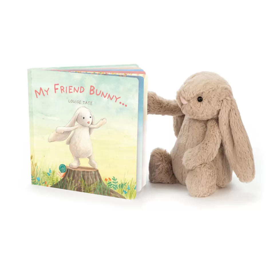 Jellycat Book & Toy Sets<My Friend Bunny Book And Bashful Beige Bunny Medium