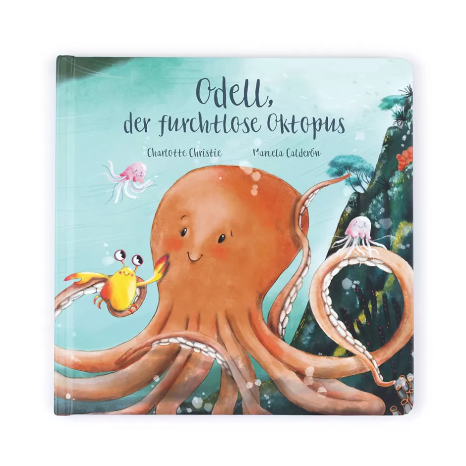 Jellycat Story Books<Odell, Der Furchtlose Oktopus Buch