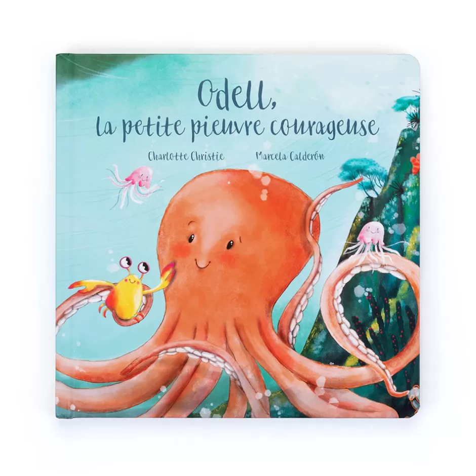 Jellycat Story Books<Odell, La Petite Pieuvre Courageuse Livre