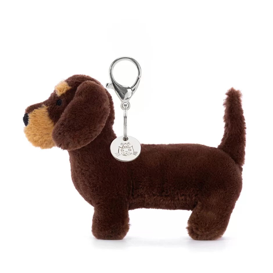 Jellycat Dogs & Puppies | Pets<Otto Sausage Dog Bag Charm