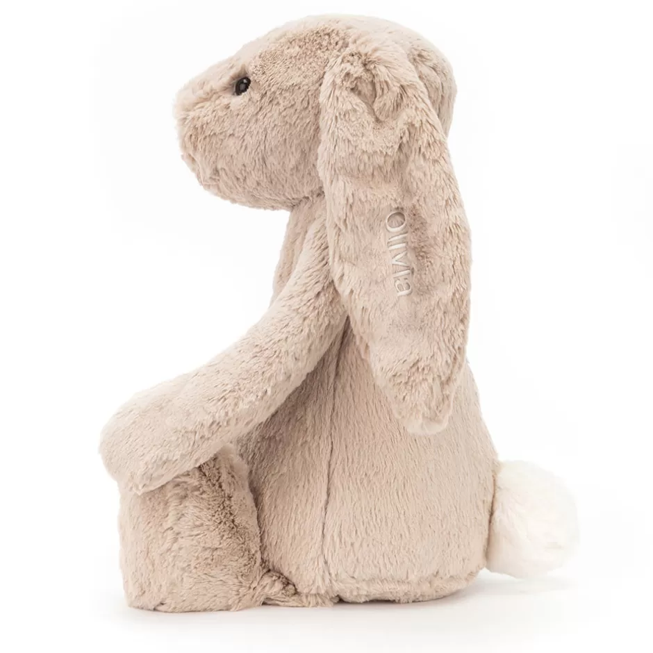 Jellycat Personalised Baby | Personalised Bunnies<Personalised Bashful Beige Bunny Huge