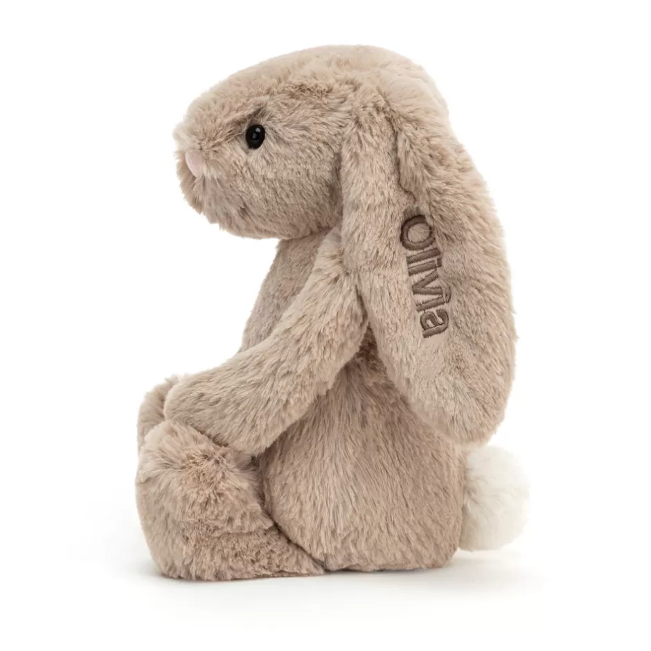 Jellycat Personalised Baby | Personalised Bunnies<Personalised Bashful Beige Bunny Medium