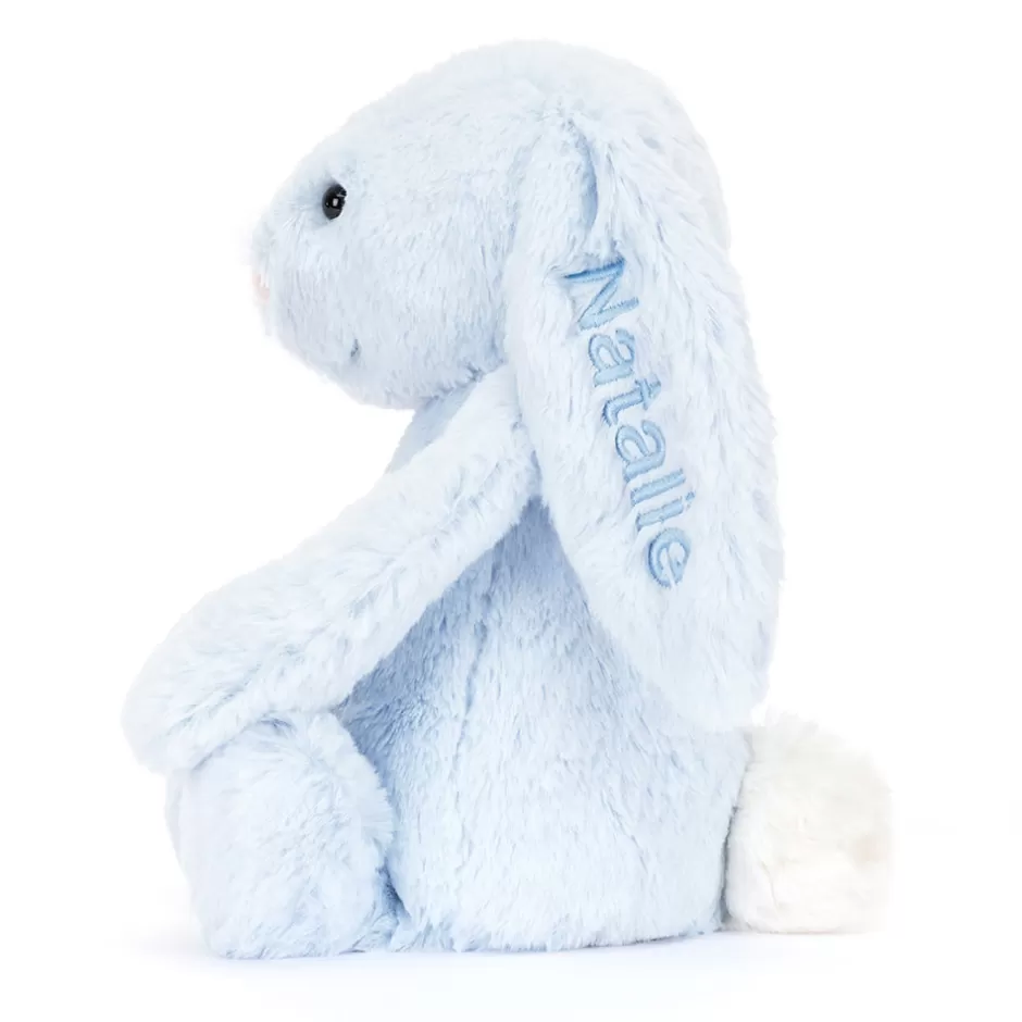 Jellycat Personalised Baby | Personalised Bunnies<Personalised Bashful Blue Bunny Medium