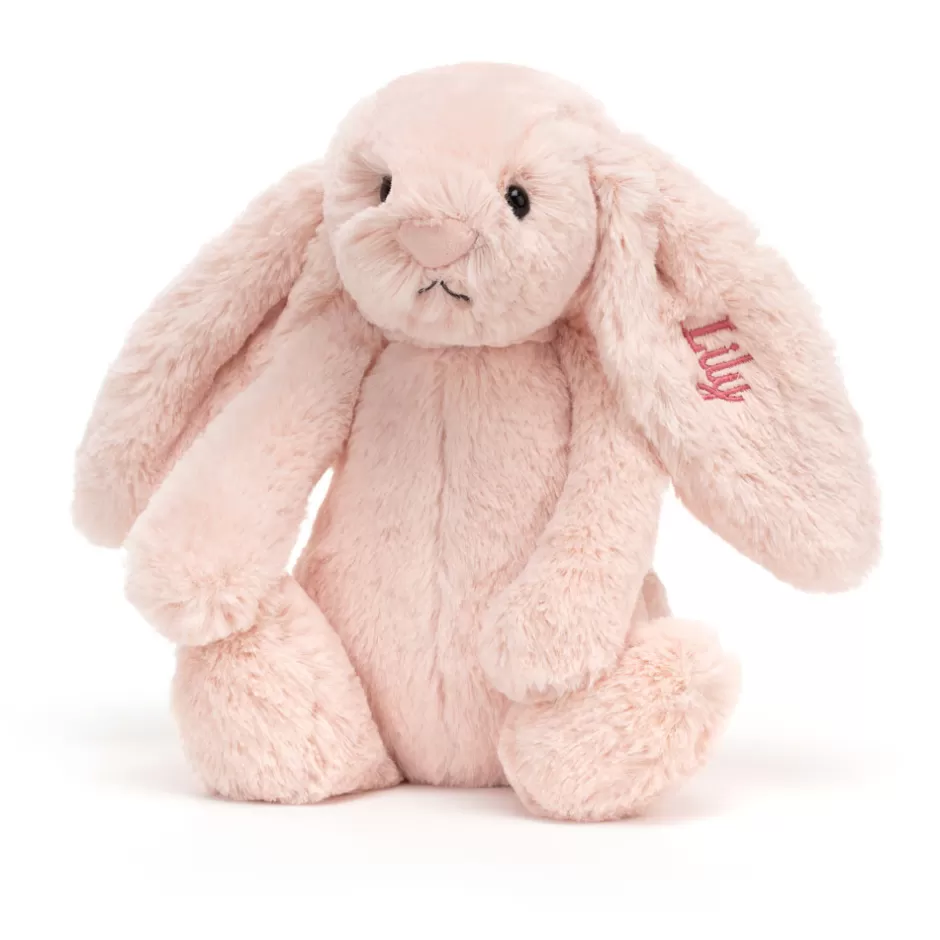 Jellycat Personalised Baby | Personalised Bunnies<Personalised Bashful Blush Bunny Medium