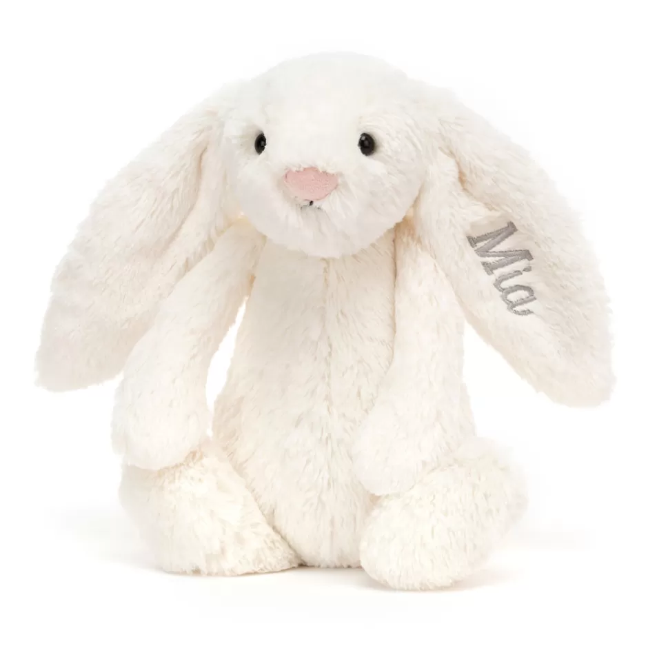 Jellycat Personalised Bunnies | Bashful Bunnies<Personalised Bashful Cream Bunny Medium