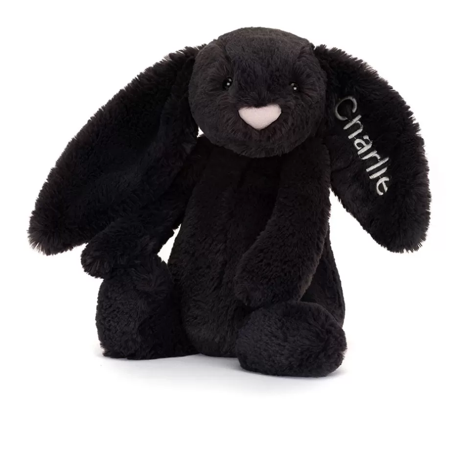 Jellycat Personalised Bunnies | Bashful Bunnies<Personalised Bashful Inky Bunny Medium