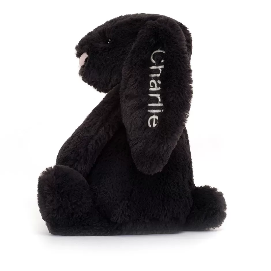 Jellycat Personalised Bunnies | Bashful Bunnies<Personalised Bashful Inky Bunny Medium