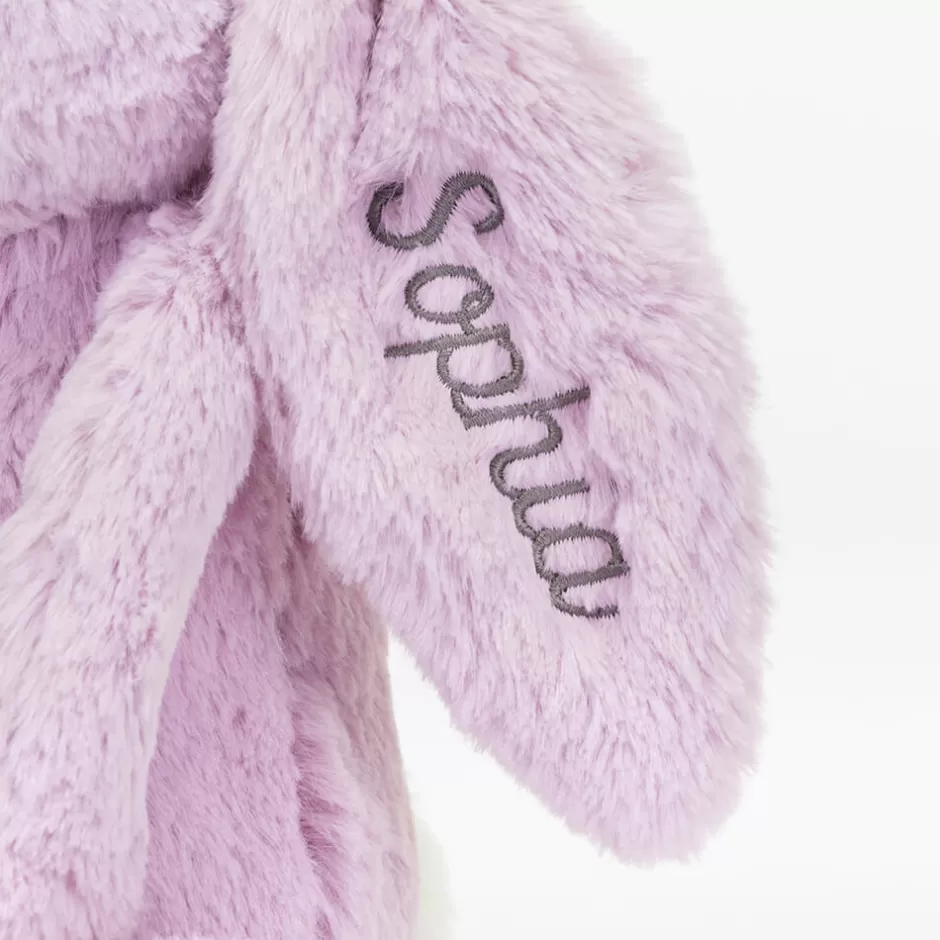 Jellycat Personalised Bunnies | Bashful Bunnies<Personalised Bashful Lilac Bunny Medium