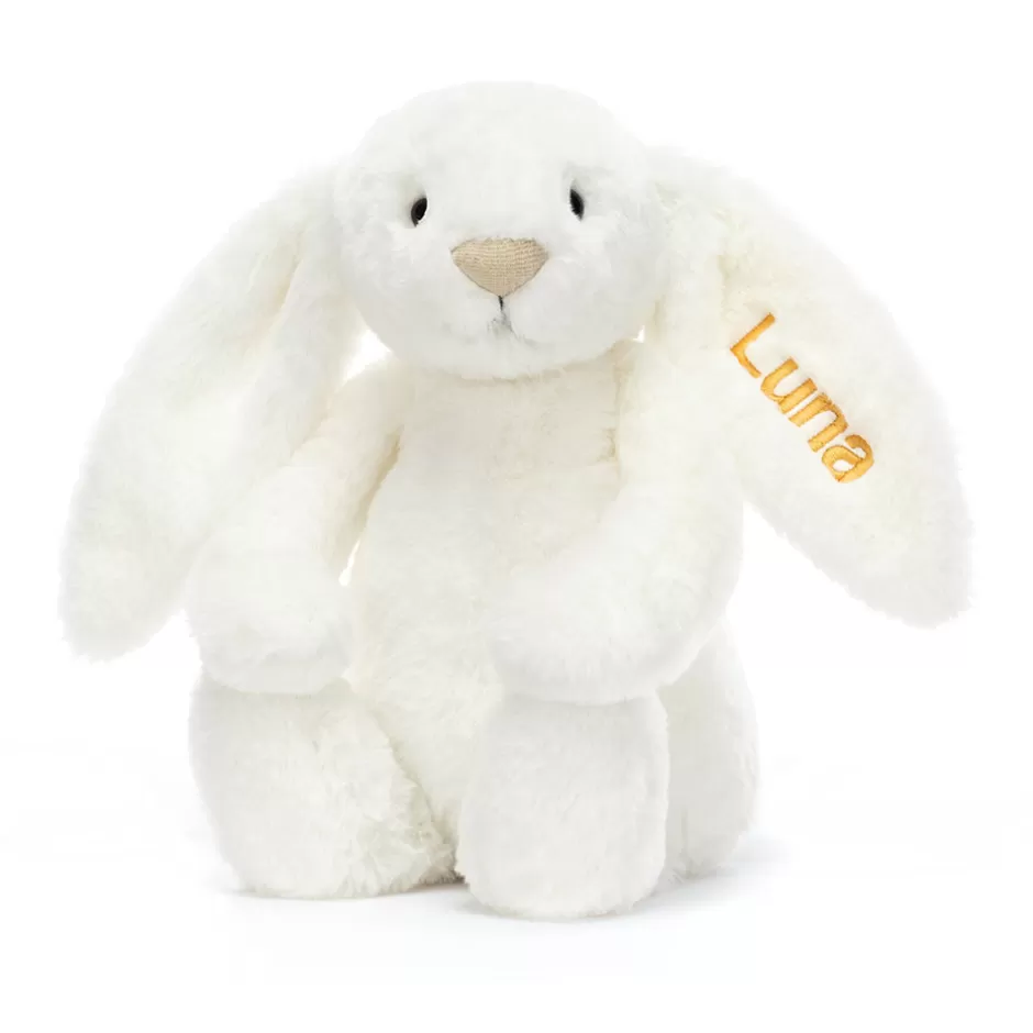 Jellycat Personalised Bunnies | Birthday Gifts<Personalised Bashful Luxe Bunny Luna Medium