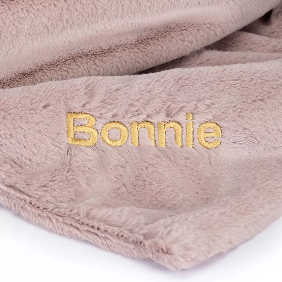 Jellycat Blankets, Comforters & Soothers | Personalised Baby<Personalised Bashful Luxe Bunny Rosa Blankie