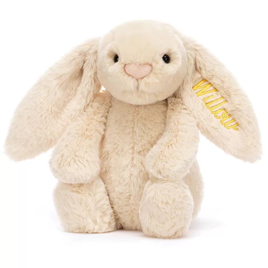 Jellycat Personalised Bunnies | Birthday Gifts<Personalised Bashful Luxe Bunny Willow Medium