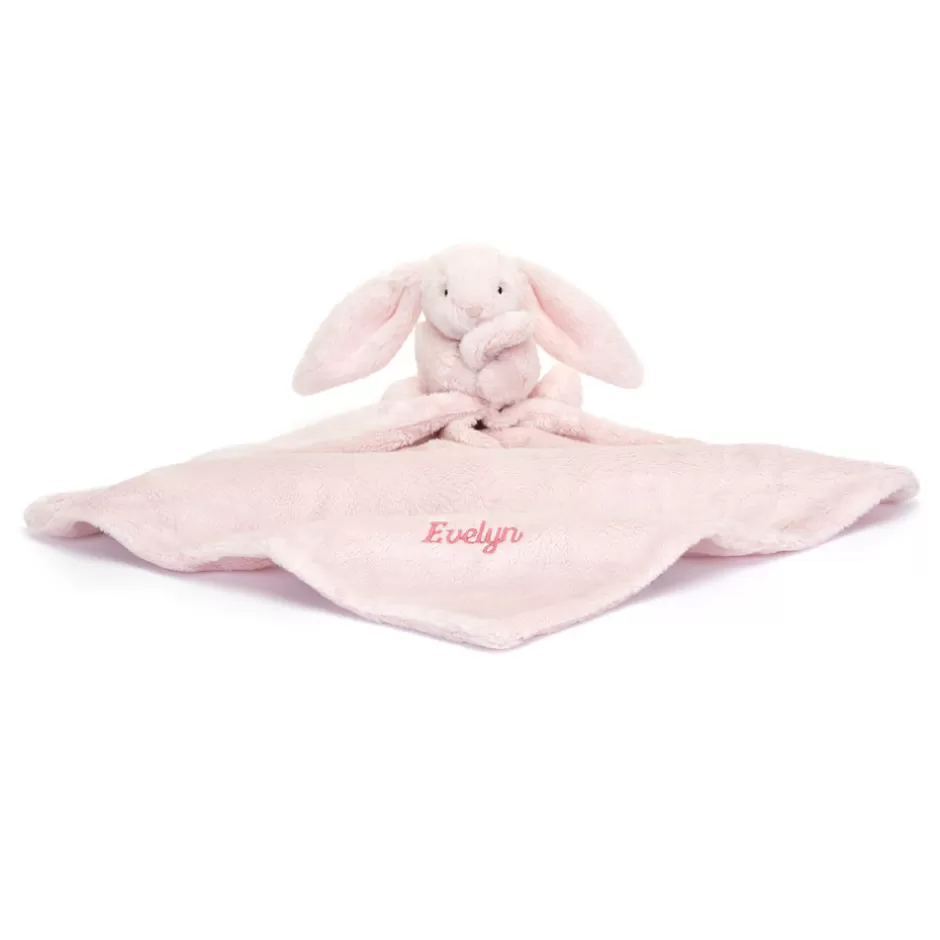 Jellycat Blankets, Comforters & Soothers | Personalised Baby<Personalised Bashful Pink Bunny Soother