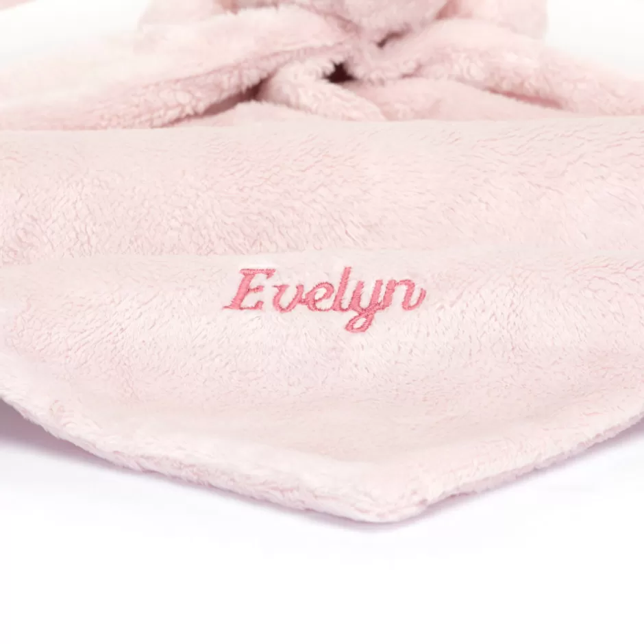 Jellycat Blankets, Comforters & Soothers | Personalised Baby<Personalised Bashful Pink Bunny Soother