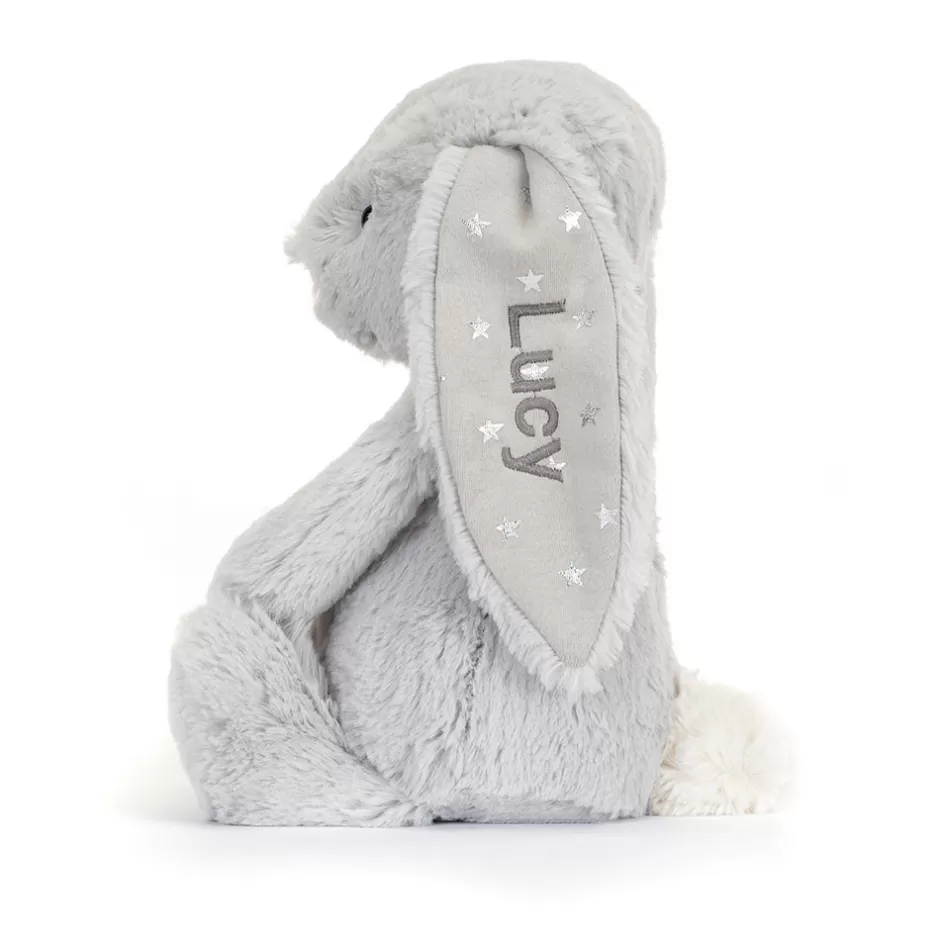 Jellycat Personalised Bunnies | Bashful Bunnies<Personalised Bashful Shimmer Bunny Medium