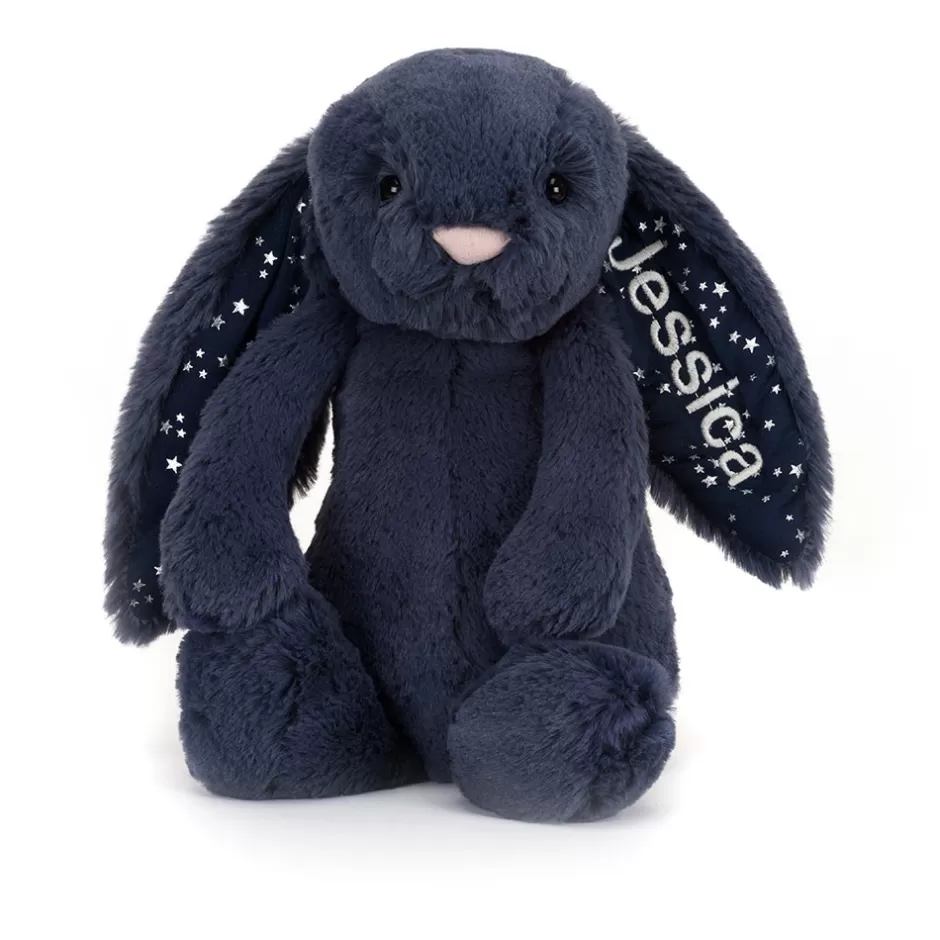 Jellycat Personalised Bunnies | Bashful Bunnies<Personalised Bashful Stardust Bunny Medium