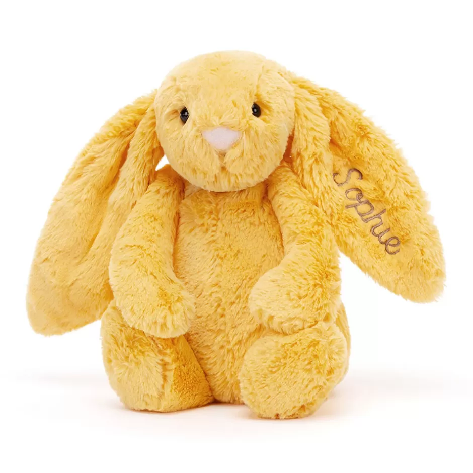 Jellycat Personalised Bunnies | Bashful Bunnies<Personalised Bashful Sunshine Bunny Medium