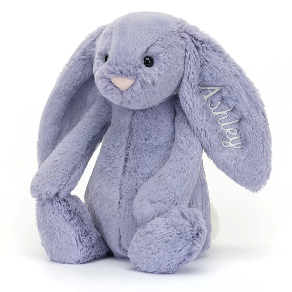 Jellycat Personalised Bunnies | Bashful Bunnies<Personalised Bashful Viola Bunny Medium