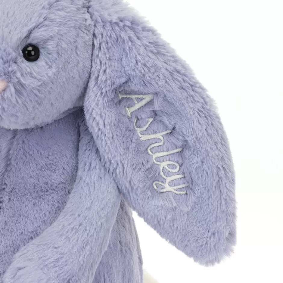 Jellycat Personalised Bunnies | Bashful Bunnies<Personalised Bashful Viola Bunny Medium