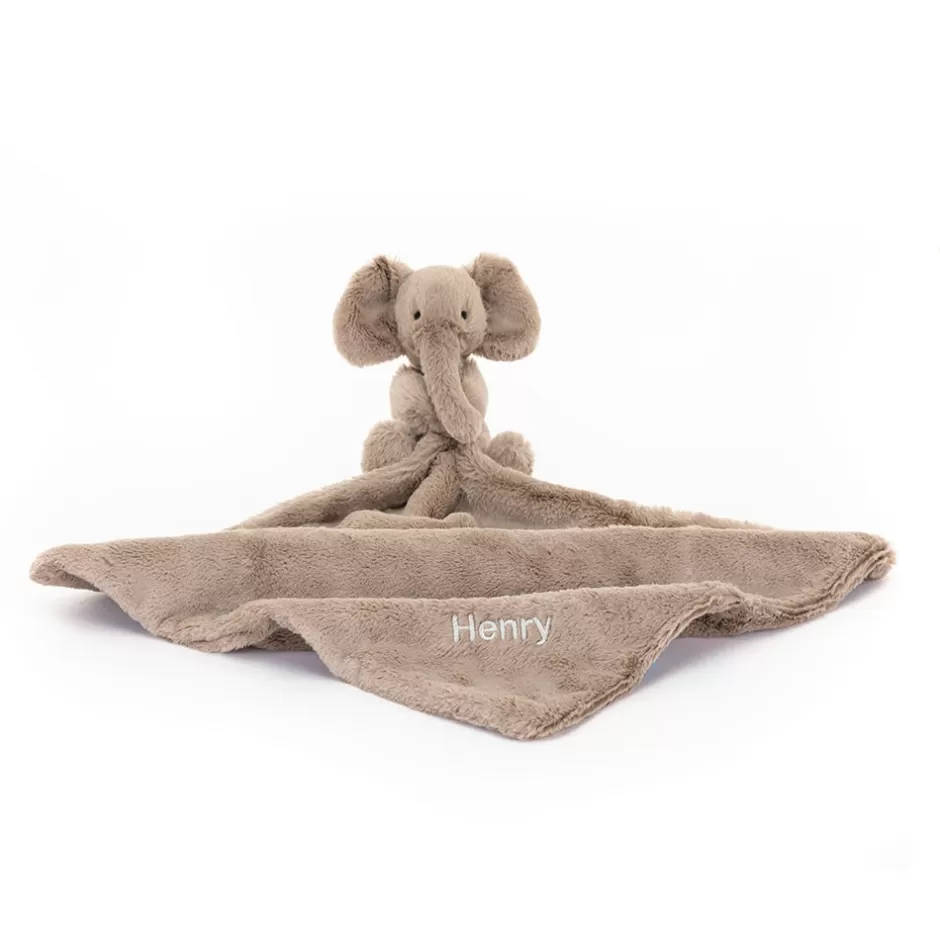 Jellycat Personalised Baby | Personalised Soothers & Blankets<Personalised Smudge Elephant Soother