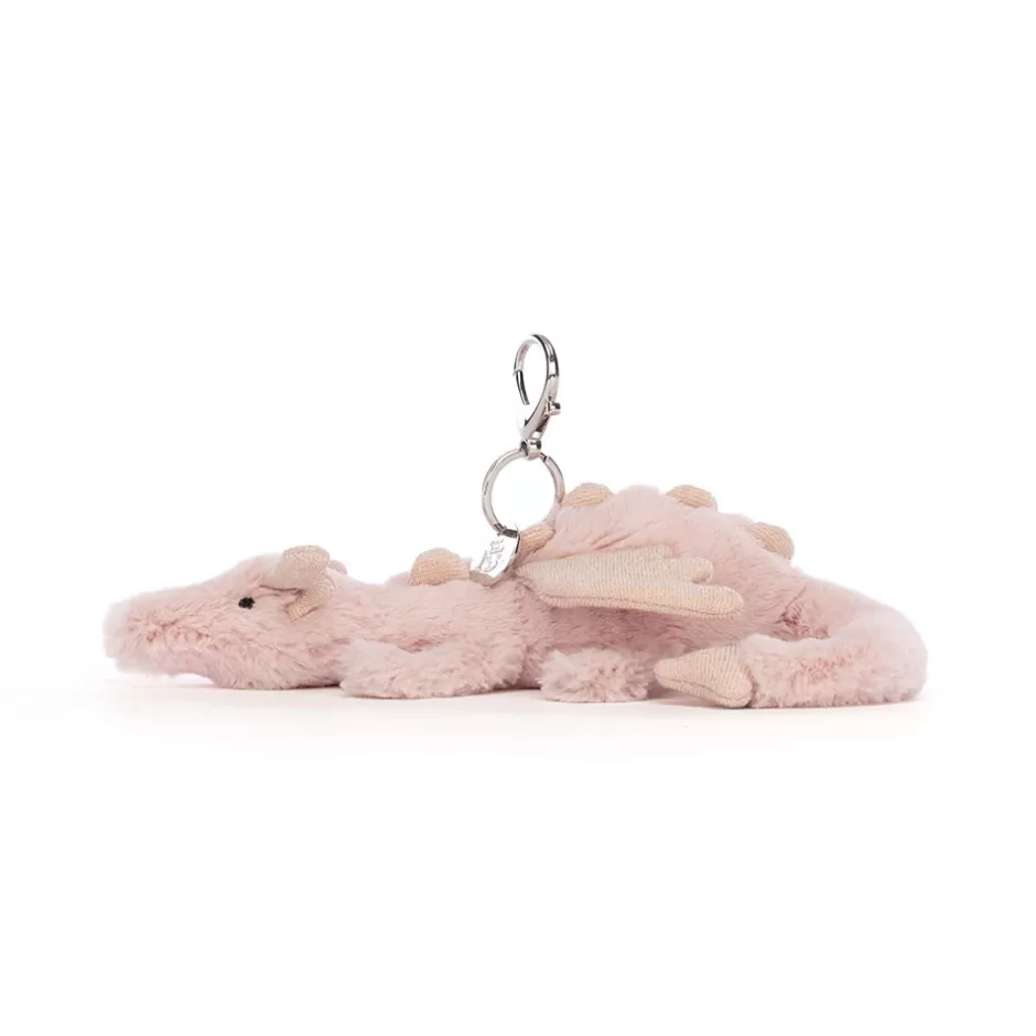 Jellycat Bag Charms<Rose Dragon Bag Charm