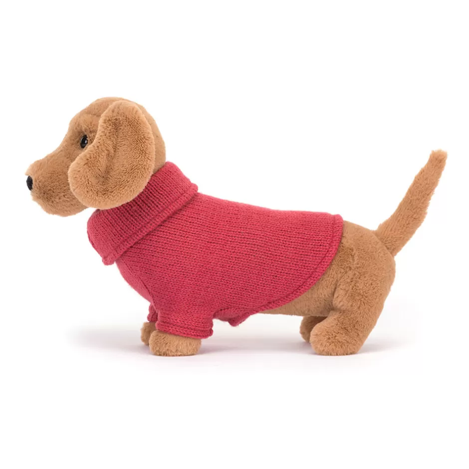 Jellycat Dogs & Puppies | Pets<Sweater Sausage Dog