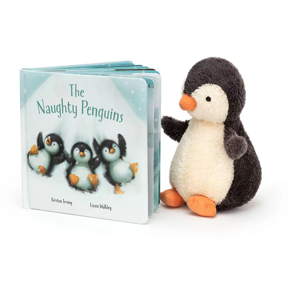 Jellycat Book & Toy Sets<The Naughty Penguins Book And Peanut Penguin Medium